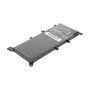 Asus X555LB батерии 4900 mAh (36 Wh), 4 клетки Li-polymer 7.4V (7.6V)