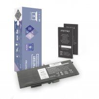 съвместими 93FTF батерии Mitsu 6300 mAh (47 Wh), 4 клетки Li-Ion 7.6V (7.4V)