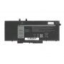 Dell Latitude 15 (5510) батерия Mitsu 4100 mAh (62 Wh), 4 клетки Li-polymer 15.2V (5410), 15 (5510)