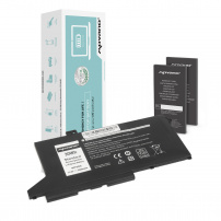Dell Latitude 5520 батерия 3200 mAh (36 Wh), 3 клетки Li-polymer 11.1V (10.8V)